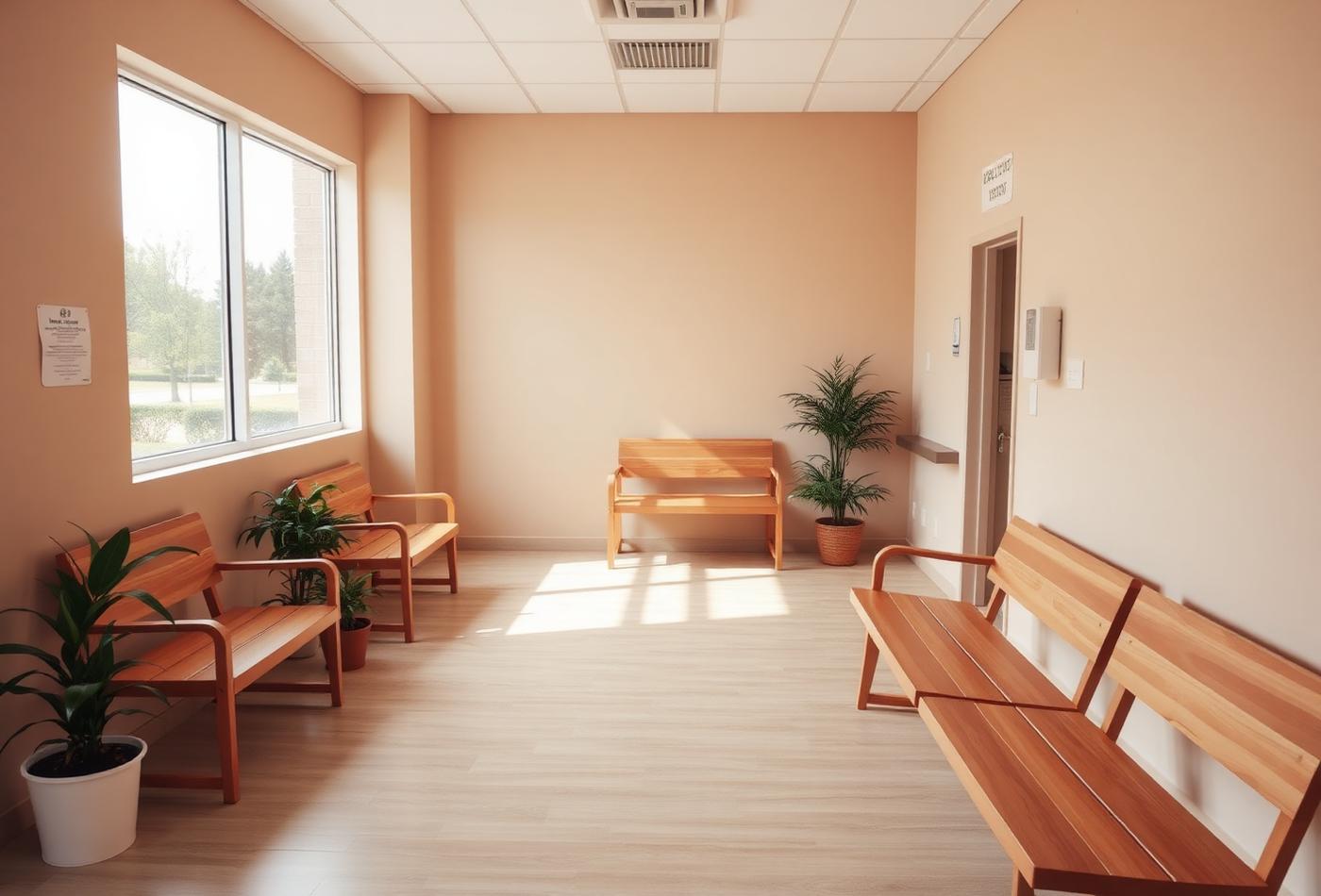 The welcoming waiting area at Jefferson Medical Centre in Winnipeg